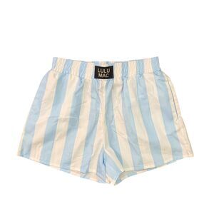 LuluMac Youth M Blue/White Stripe Shorts EUC Beachy Lounge